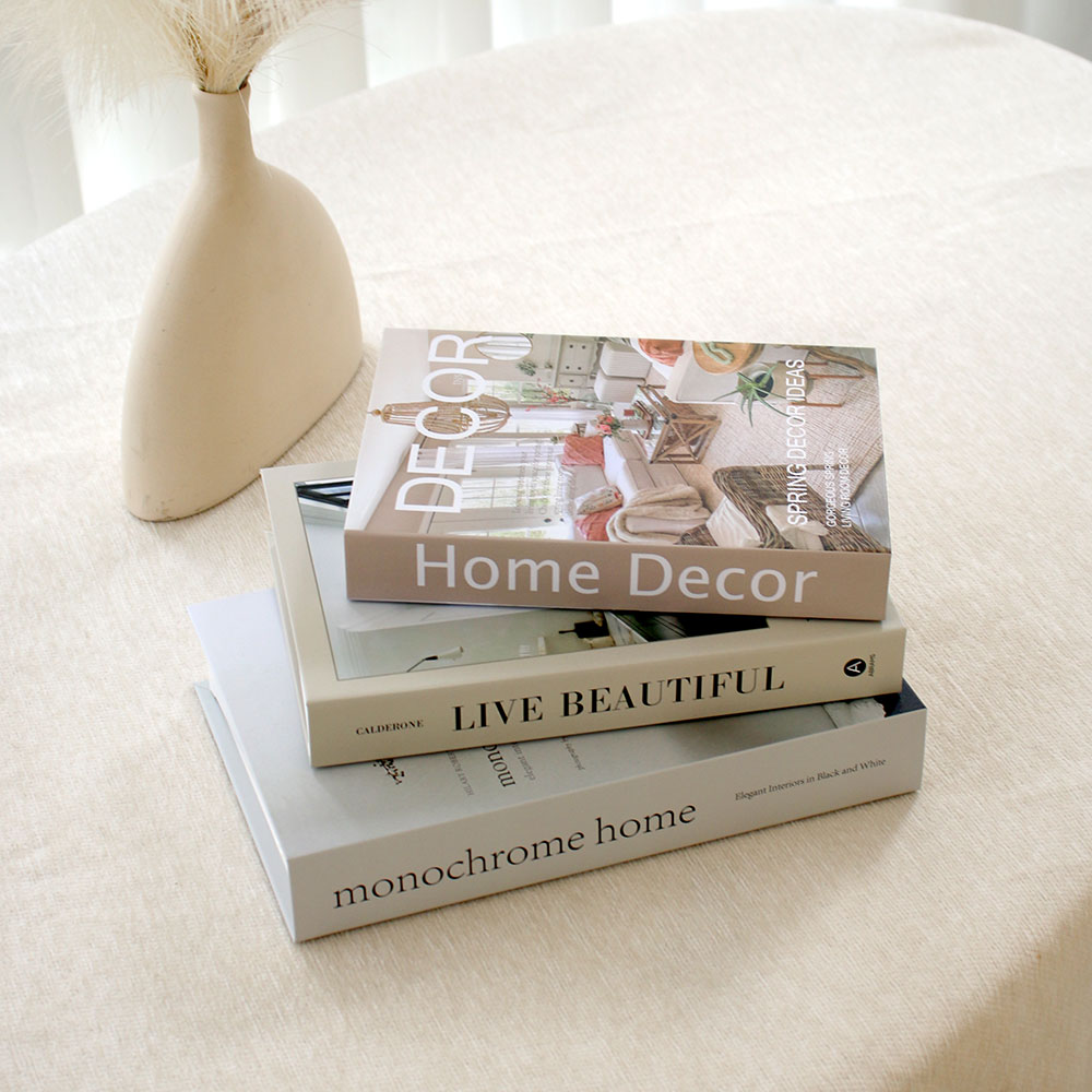 Interior Design Book - Набор из 3-х предметов: Элегантные декоративные