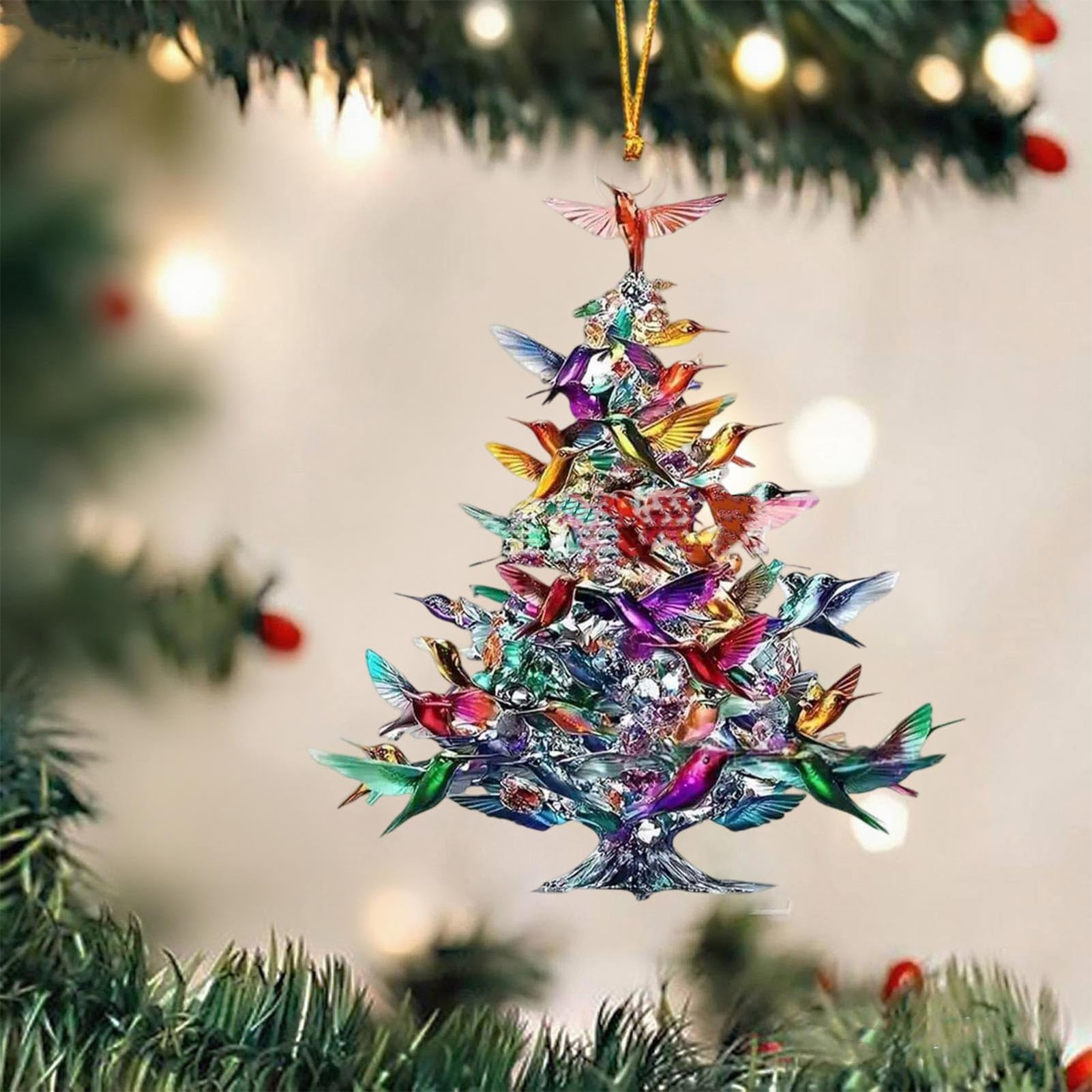 Interior Design Xmas - 8 см 2D акриловые украшения в