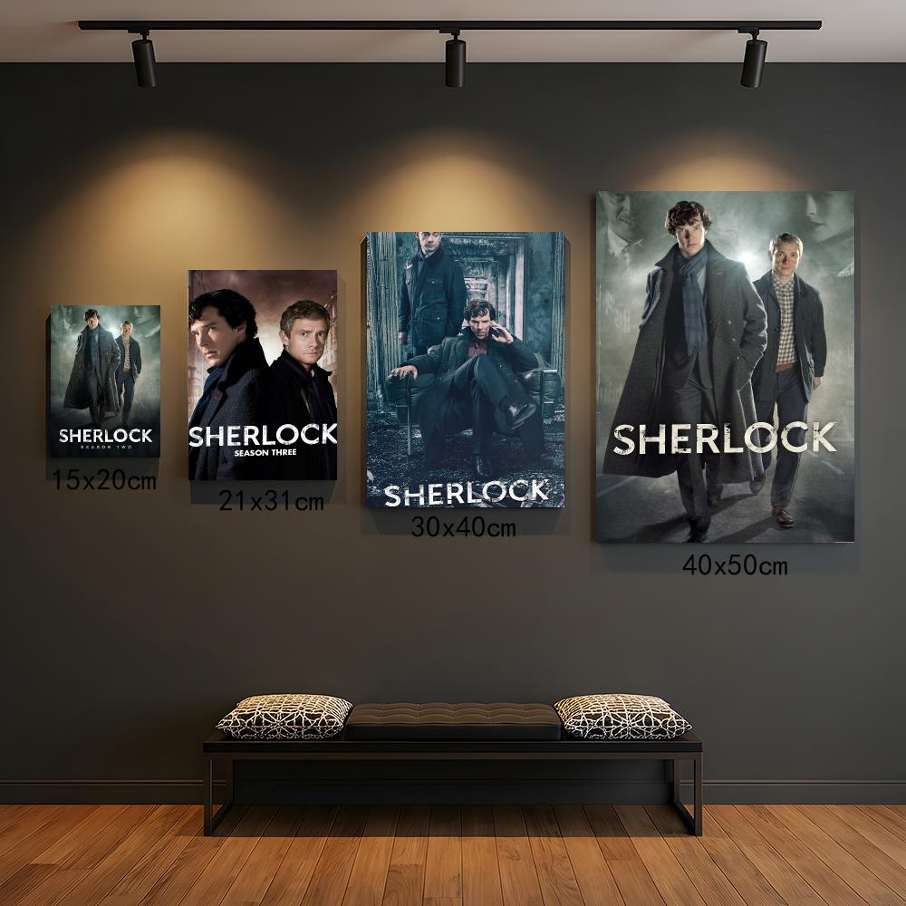 Interior Design Tv Room - ТВ-сериал S-Sherlock-K. Картина-каллиграфия. Элегантный ботанический декор