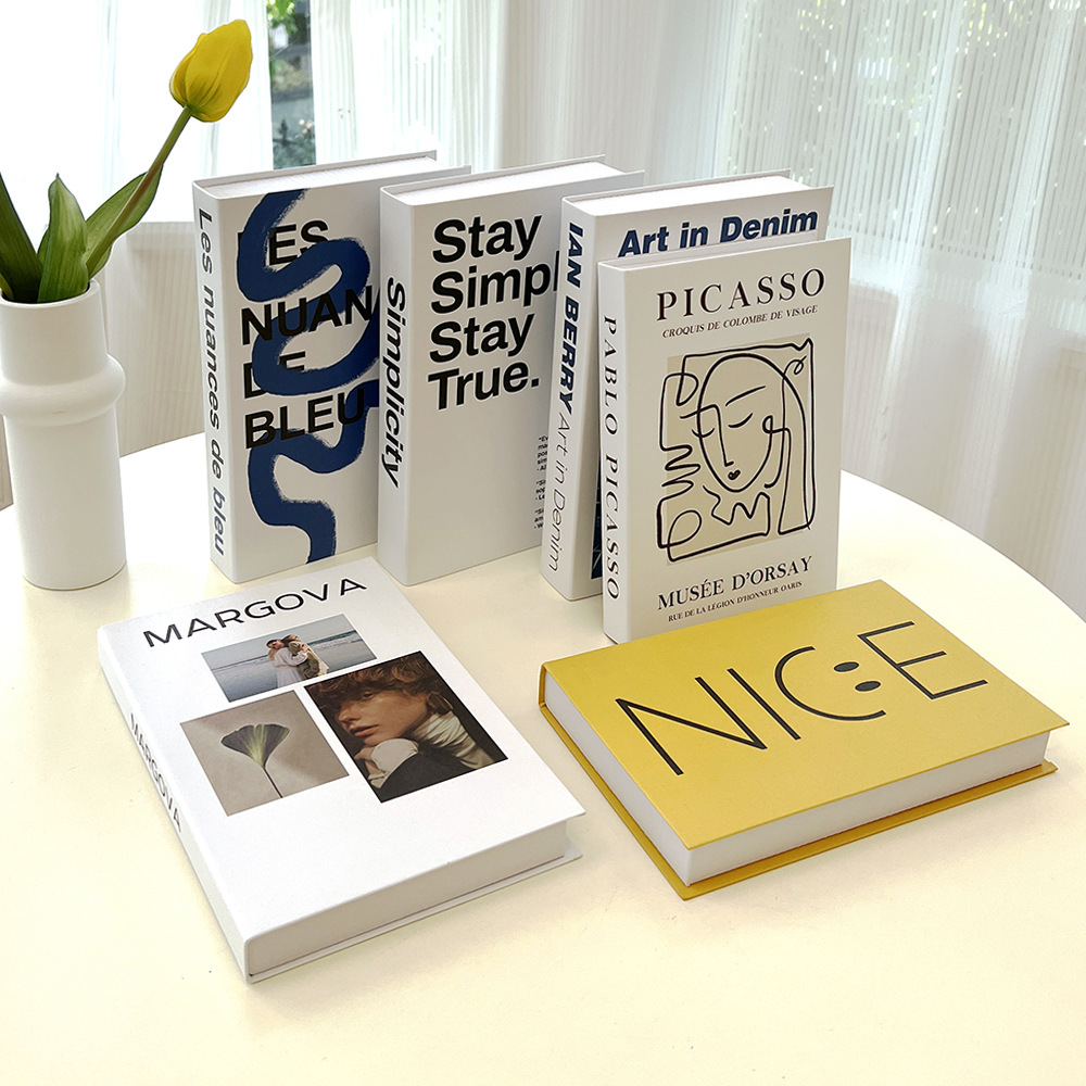 Искусственная книга Искусство  – обзор и цена Interior Design Book