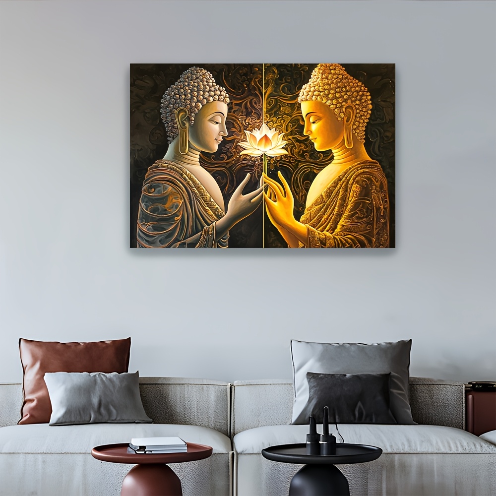 Будда Лотос Настенный Гобелен  – обзор и цена Interior Design Zen Style